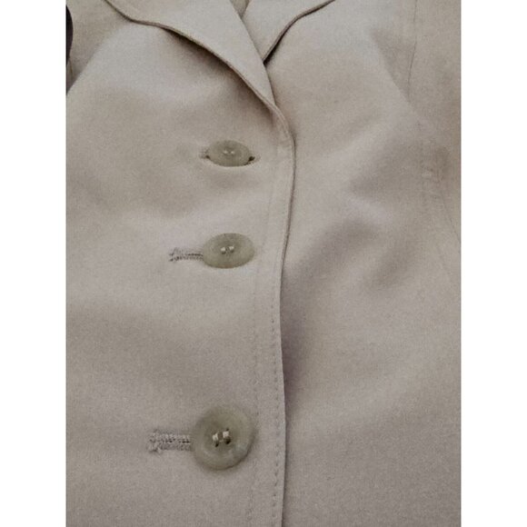 The Limited Womens Blazer Size 2 Lined Tan Long Sleeve - Picture 5 of 6